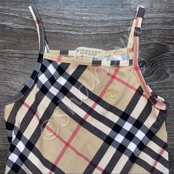 NWOT Burberry Rare Authentic & Vintage Tank Dress - Picture 2 of 9